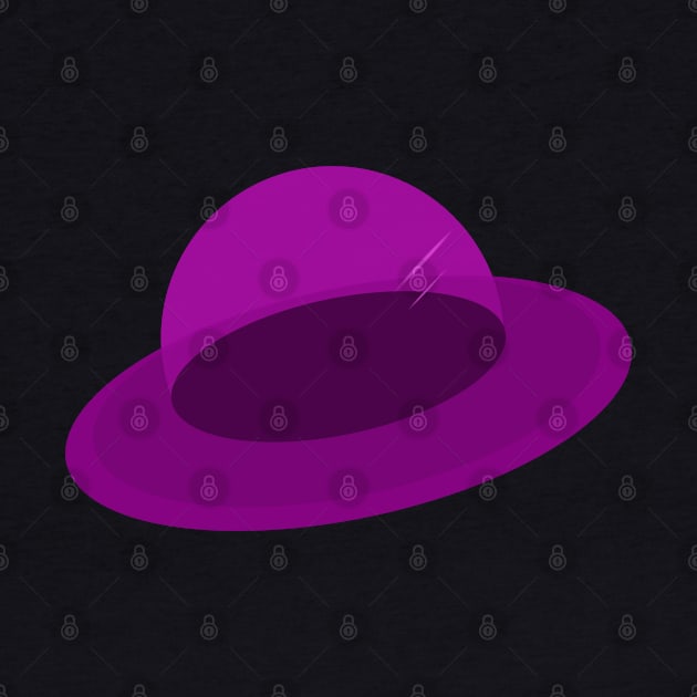 Purple UFO by StardustMedia